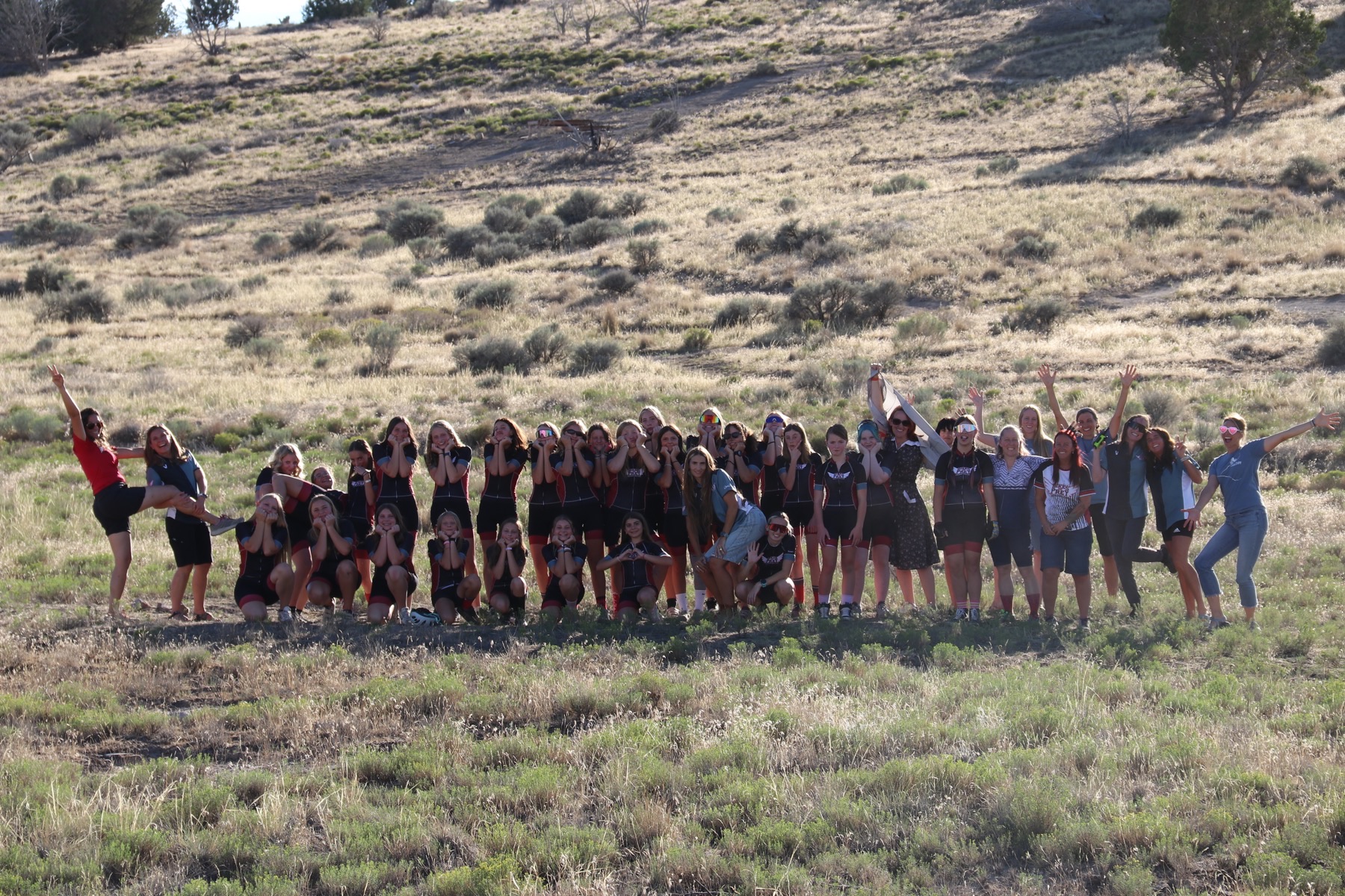 Cedar Valley MTB girls fun photo, 2026